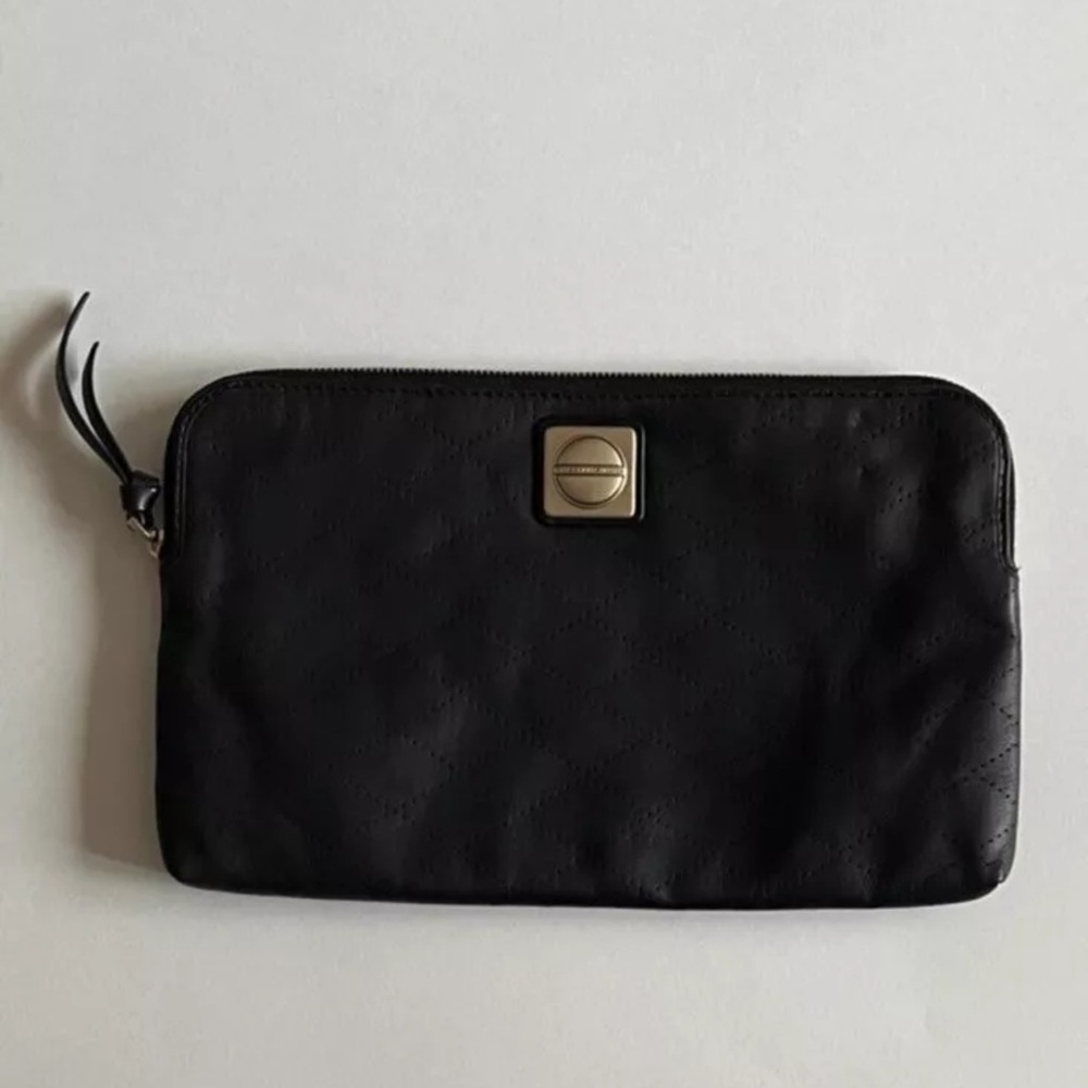 Marc by Marc Jacobs Perforated Leather Pouch Black